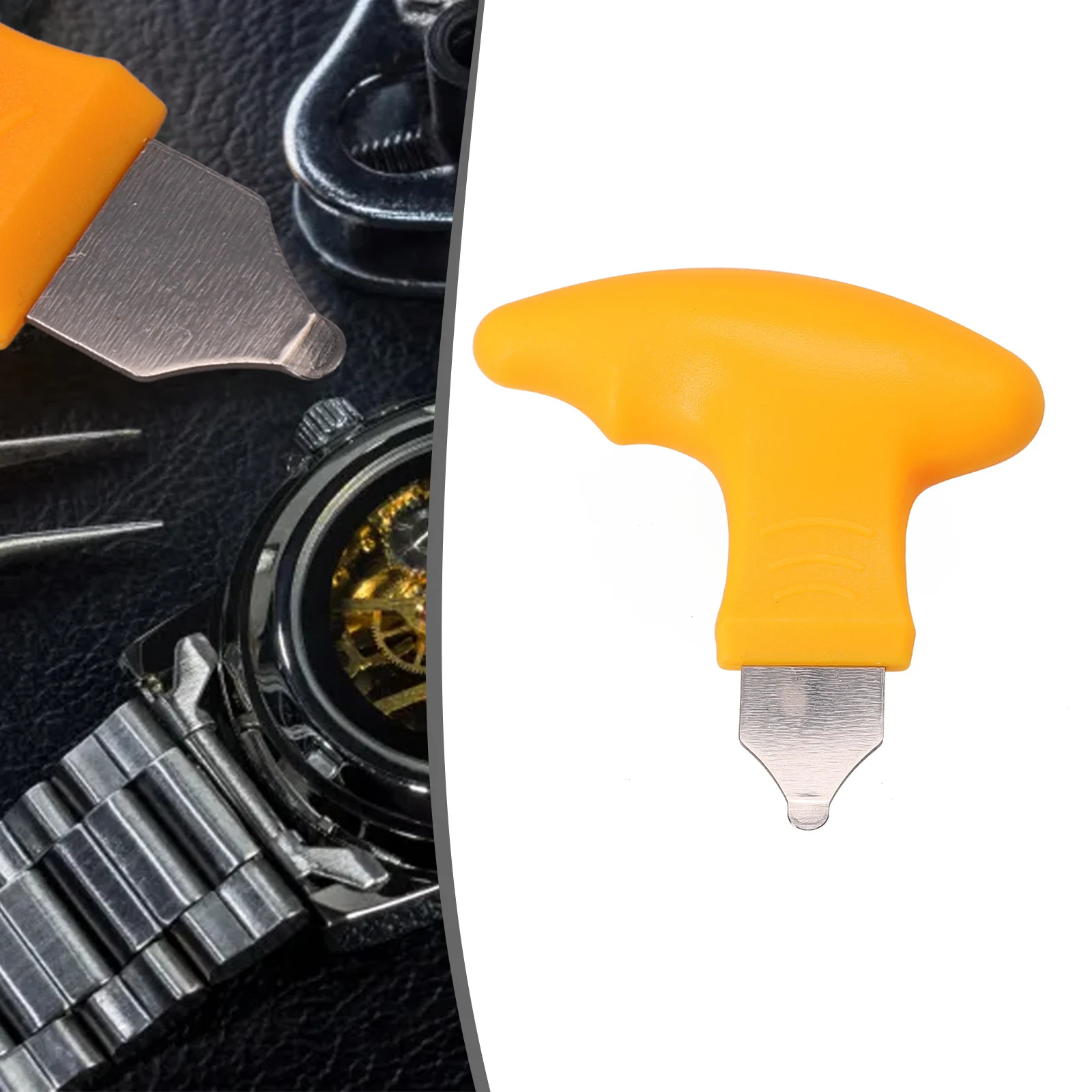 Metal Spudger Pry Watch Case Opener Back Cover Remover For Nut Hard Shell Wathes Repair Tool Replacement Watch Accessory