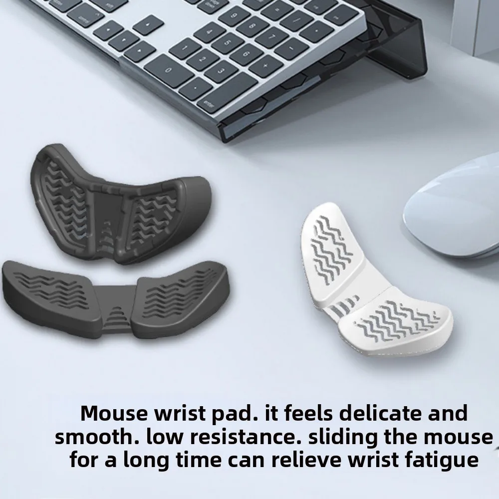 

Ergonomic Wrist Rest Hollow-out Silicon Gel Anti-Fatigue Wrist Pad Non-slip Surface Right Handed Mouse Palm Rest Computer Desk
