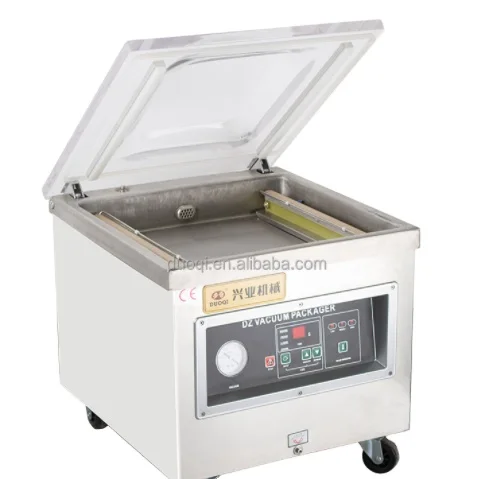 

DUOQI DZ-360 Nitrogen Stand Type Double Sealing bar High Efficiency Desk Top Meat Food Vacuum Sealer Packing Machines