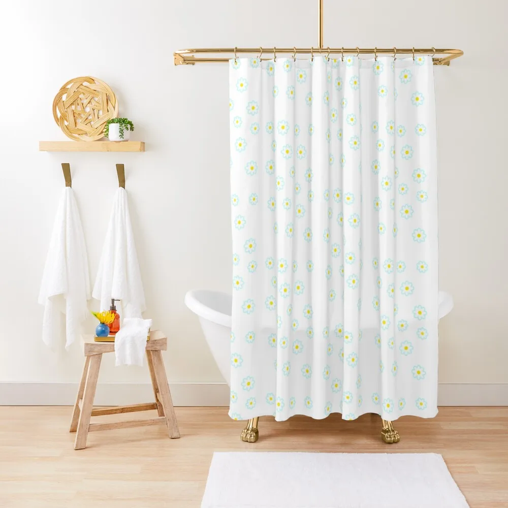 

Daisy Pattern Shower Curtain Shower For Bathrooms Bathroom Showers For Bathroom Shower Curtain