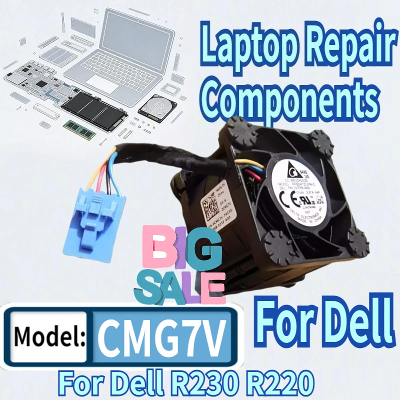 

For Dell R230 R220 Server Fan Cooling Fan CMG7V PGDYY 0CMG7V 0PGDYY