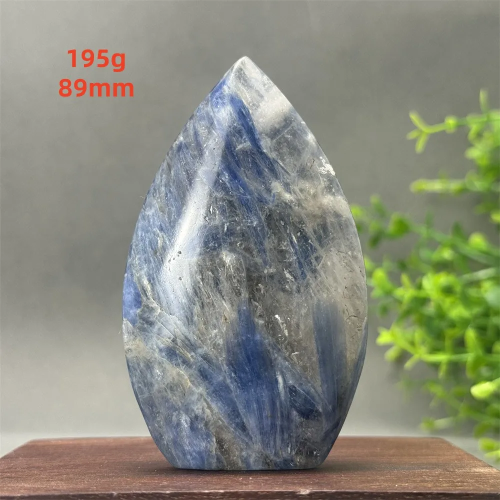 Imagem -05 - Tocha de Forma Livre de Kyanite Azul Natural Terapia Energética Reiki Beleza Home Feng Shui Decoração Presente de Ornamento de Escritório