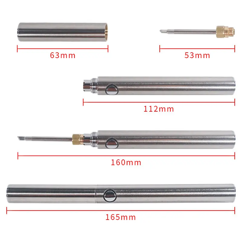 P15 Wireless Soldering Iron USB Charging Portable Built-in Lithium Battery Home Outdoor Repair Tool Power 15W