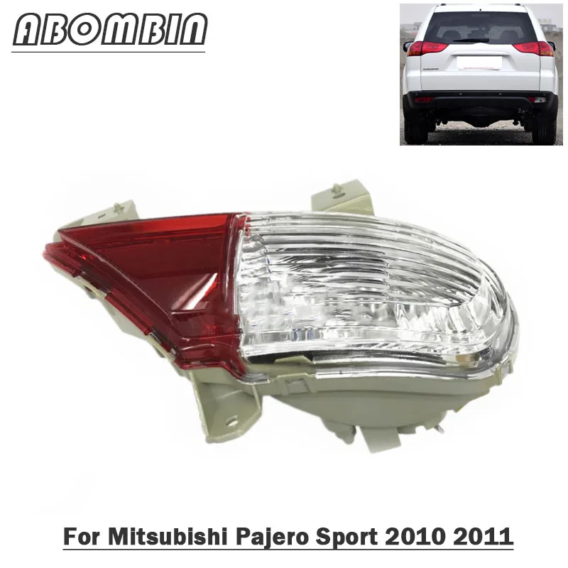 Auto Rear Bumper Light Back Light Stop Lamp Cover For Mitsubishi Pajero Sport 2010 2011