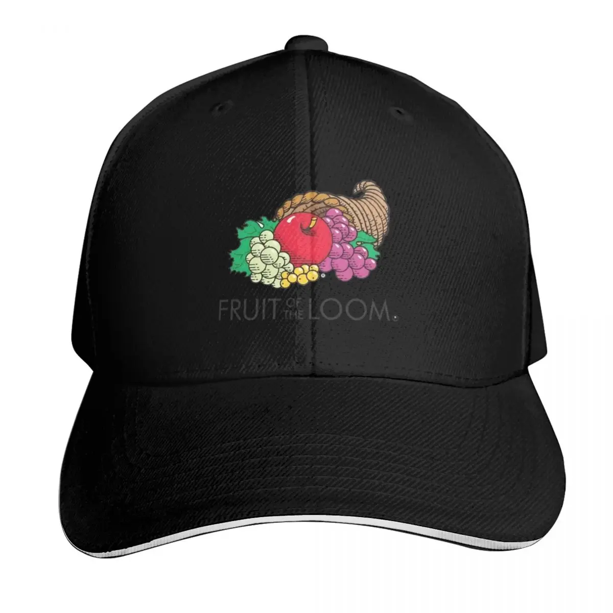 

Оригинальная бейсболка Fruit of the Loom, рог изобилия, милая шляпа от солнца, кепки в стиле хип-хоп для мужчин и женщин