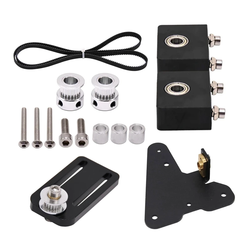 High Quality Dual Z Axis Upgrade Kit Lead Screw Single Step Motor Pulley Fit for Ender3/ CR-10 3D Printer Accessories Dropship