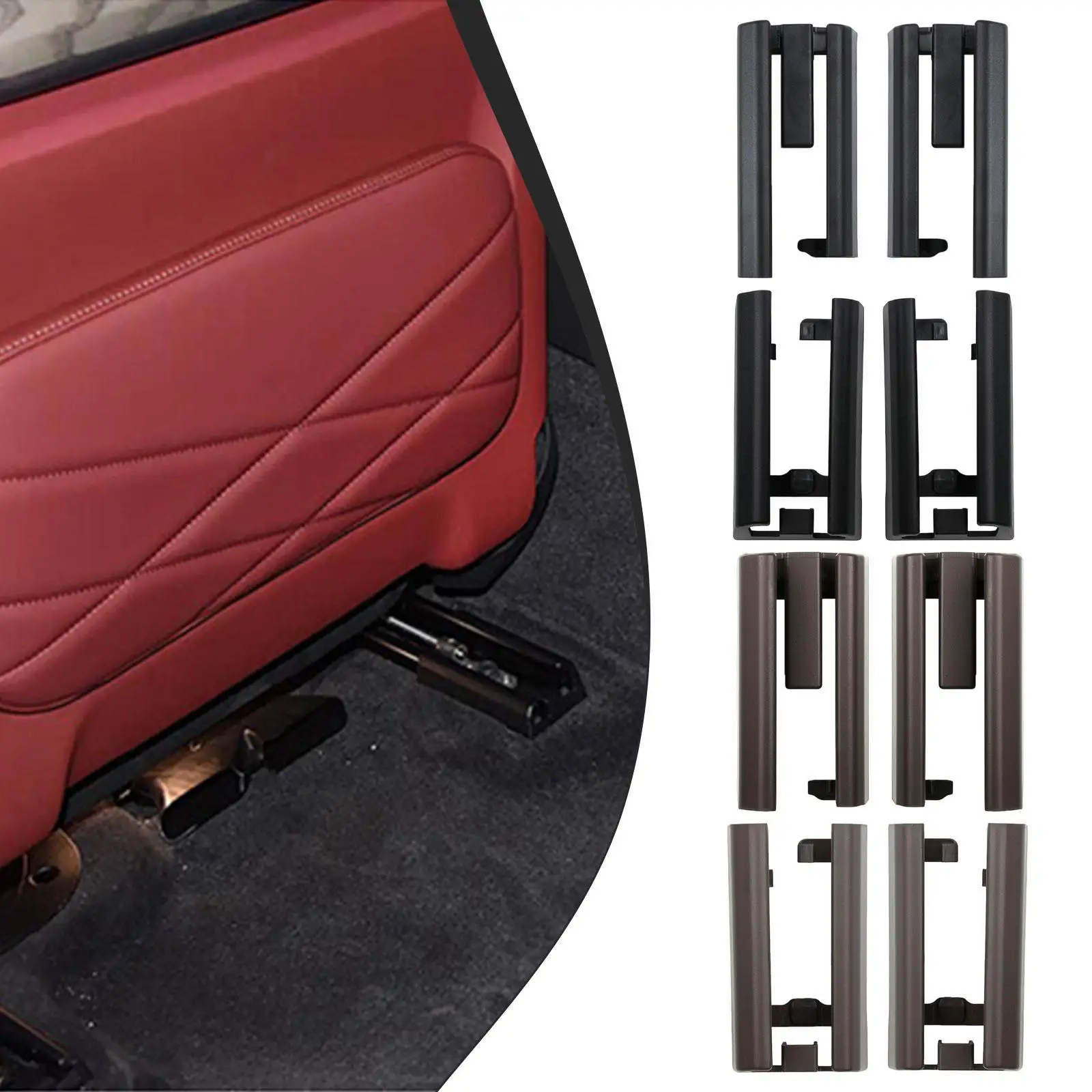 غطاء السكك الحديدية المنزلق للمقعد حامي المقعد السفلي المحدث لـ G07 2019-2021