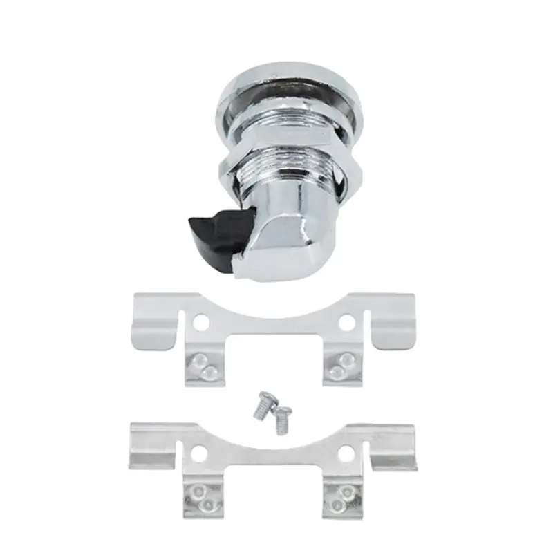 A58X-Motorcycle For Touring Road Glide Special Street Electra Glide Push Button Fuel Door Latch Kit Gas Cap Tank Cover
