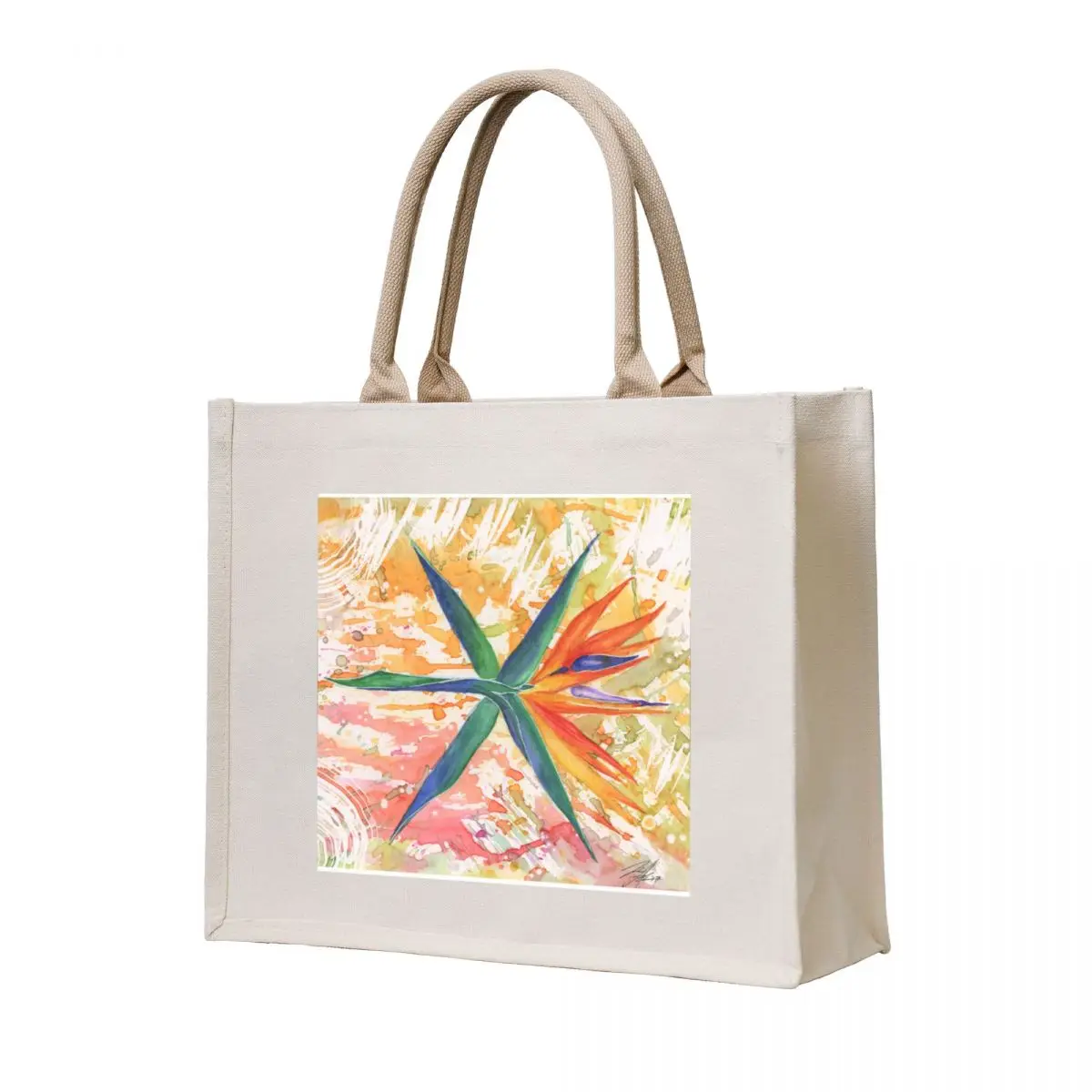 

Paradise Tote Bag female bag Beach bag Fabric large tote