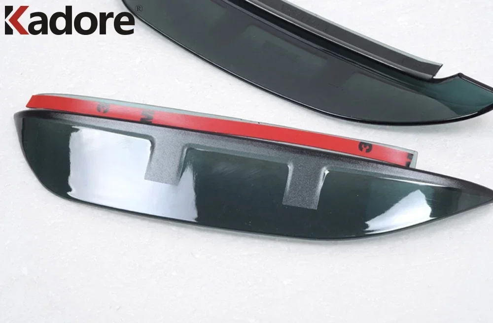 لنيسان X-TRAIL المارقة 2014-2020 ل مورانو 2015-2022 مرآة الرؤية الخلفية المطر قناع غطاء غطاء الكسوة اكسسوارات السيارات