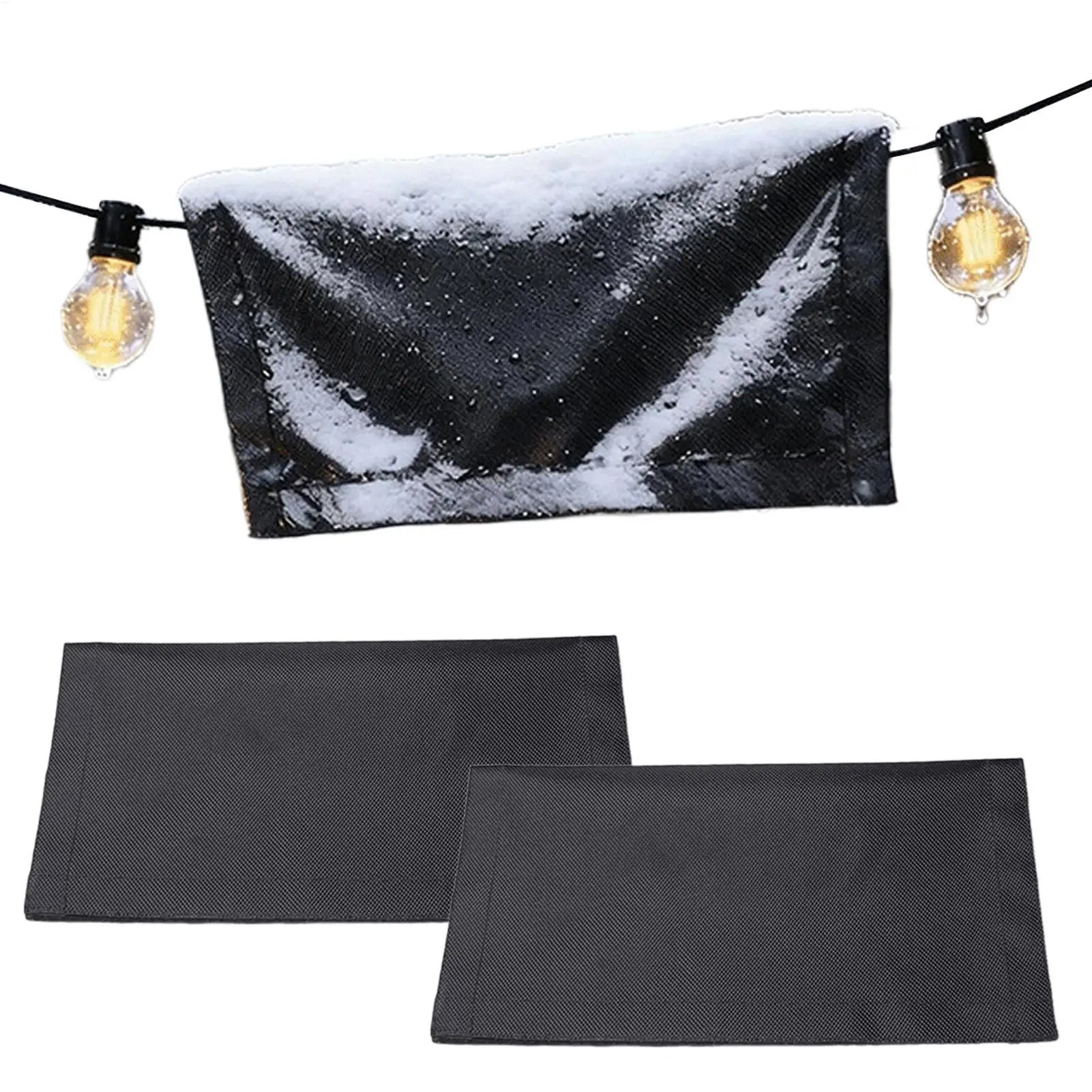 Extension Cord Waterproof Cover 3 Pieces Electrical Plug Protector High-Density Electrical Cord Cover For Construction Farm