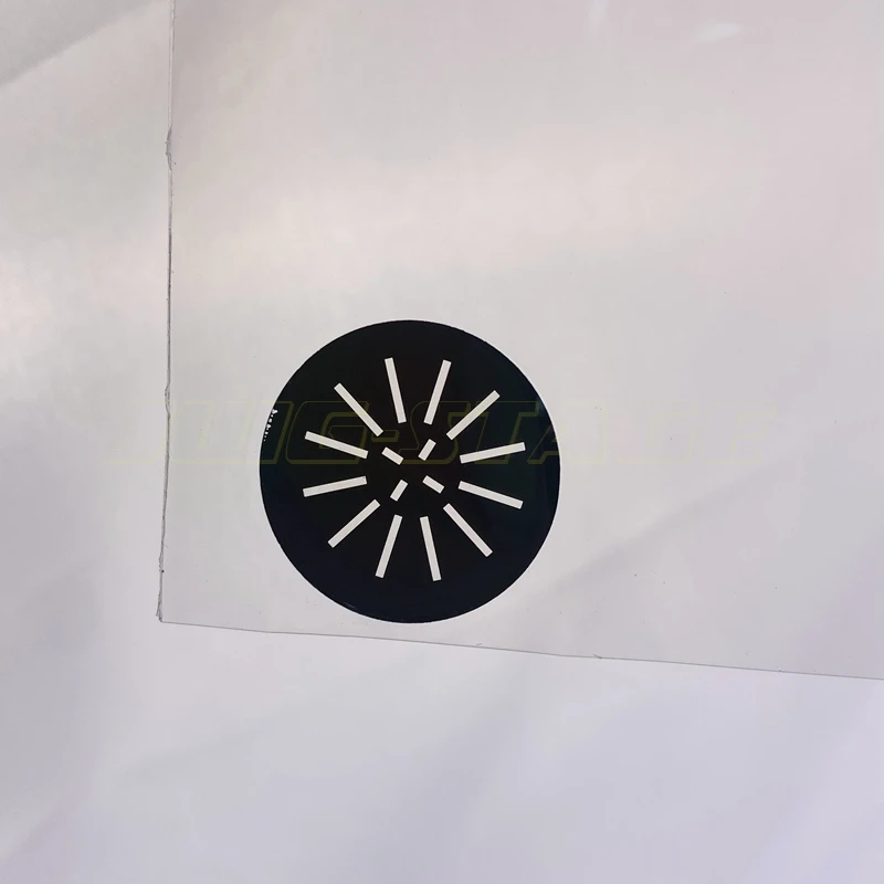 19.7 Out Diameter 15 Inner Diameter Glass Gobo Design Panel