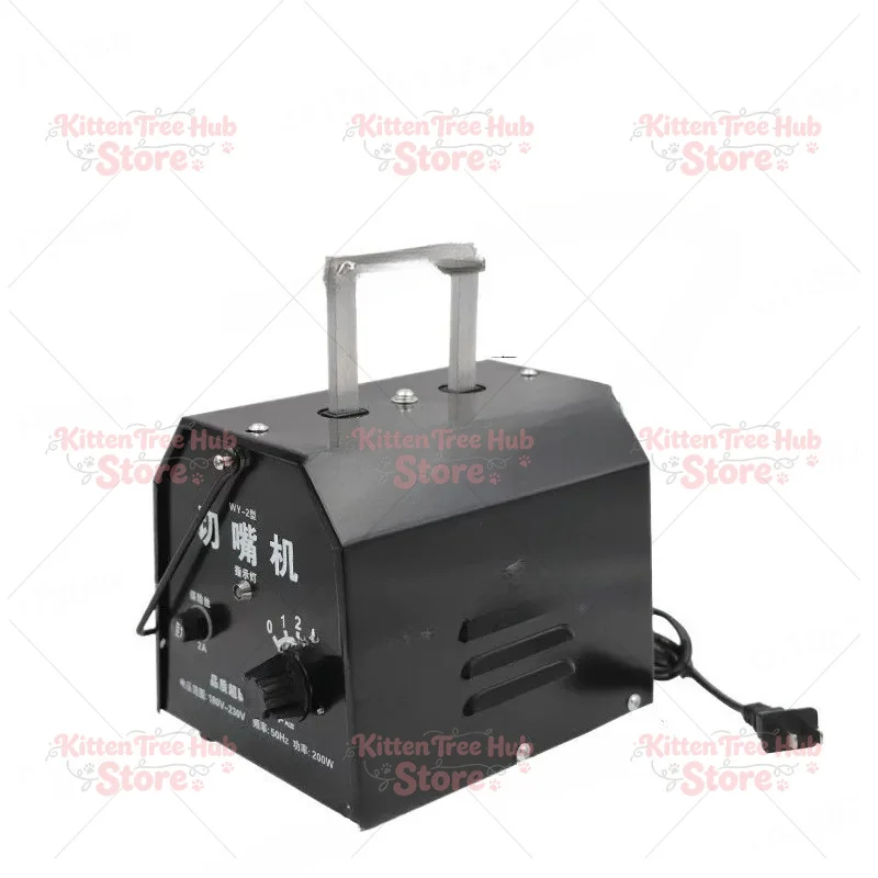 Automatic chicken and duck ironing machine mouth breaking machine