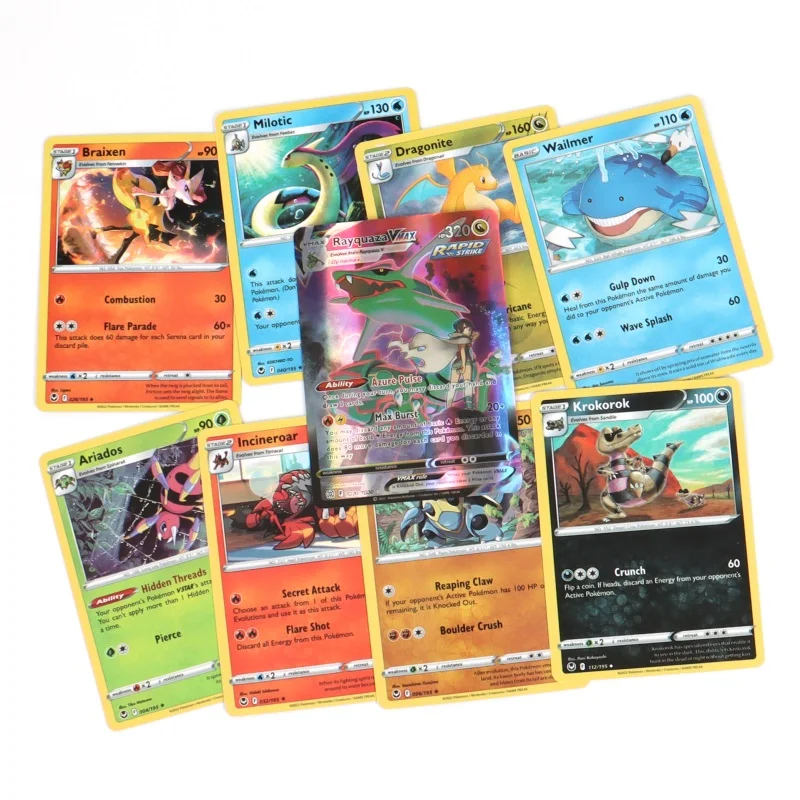 324 szt. Wersja angielska Pokémon TCG: Tarcza miecza Silver Tempest Booster Box Karty Pokemon 36 pudełek