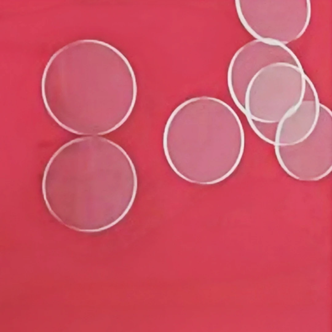MgF₂ Magnesium Fluoride Single Crystal Substrate Optical Window Salt Tablet Deep‑UV UV Magnesium Fluoride Wafer Custom Size