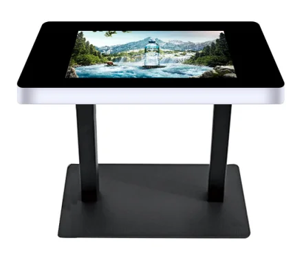 21.5 inch 32 inch 43 inch android wifi touch screen desktop kiosk with detachable legs