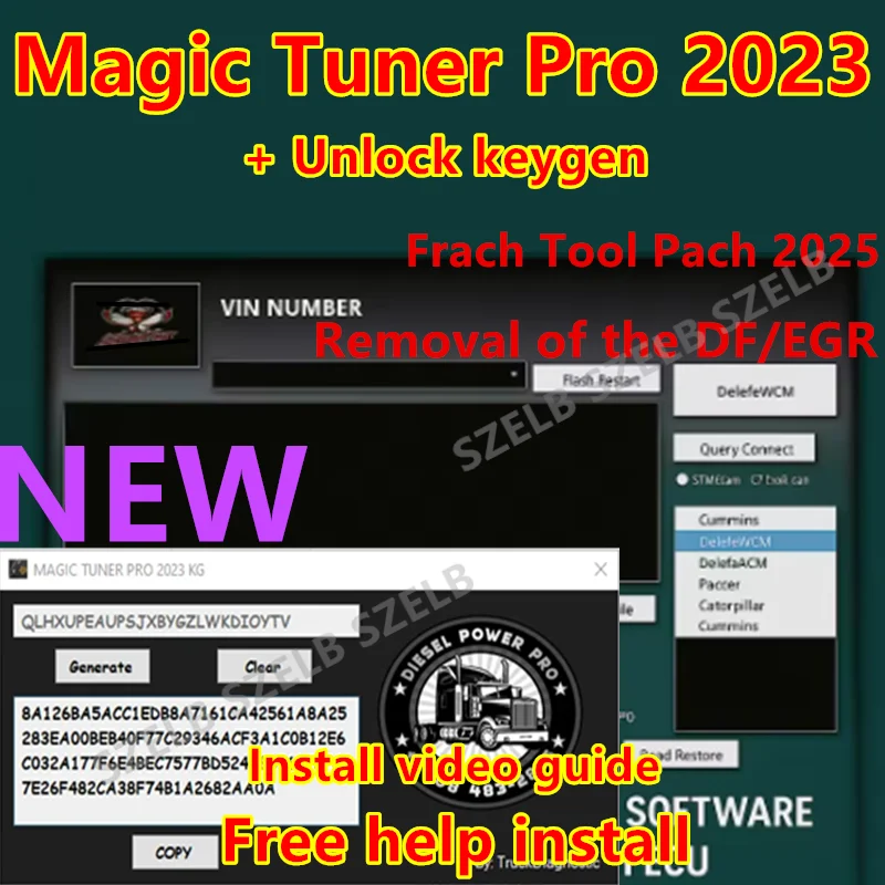 Afbeelding 5: Nieuwste Magic Tuner Tools Pro 2023 + unlock keygen Magic TUNER PRO 2023 SINTONIZADOR MAGICO PRO 2023 + Activator + gratis installatie