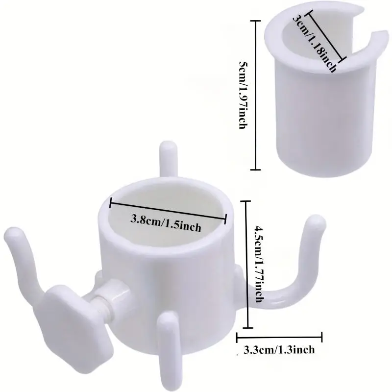 

Versatile Beach Umbrella Hanging Hook Detachable Wear-resistant Hook Outdoor Space-saving Sun Umbrella Storage Holder