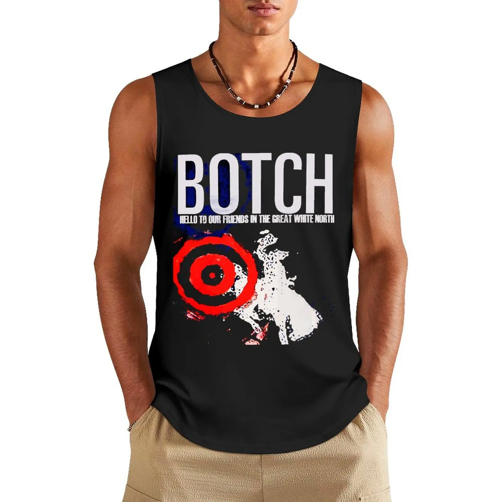 

Botch - Great White North Tee Classic Essential Tank Top Muscle fit t-shirt for man