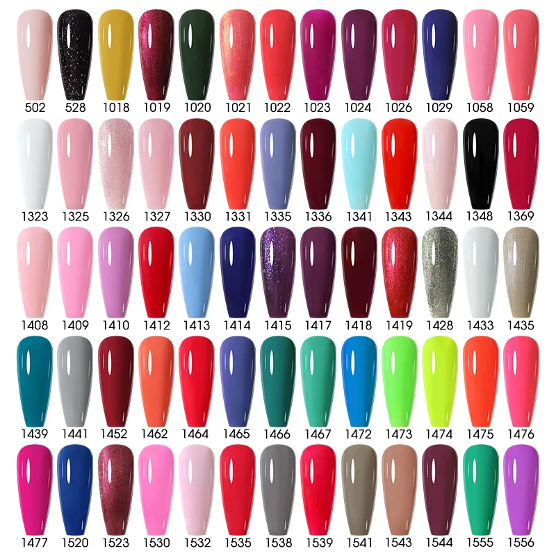 Clou Beaute Gel Polish Nail Art Neon Summer Sugar Color Base Top Coat Macaron Candy Soft Pink Yellow Blue UV LED Gel Varnish 8ml