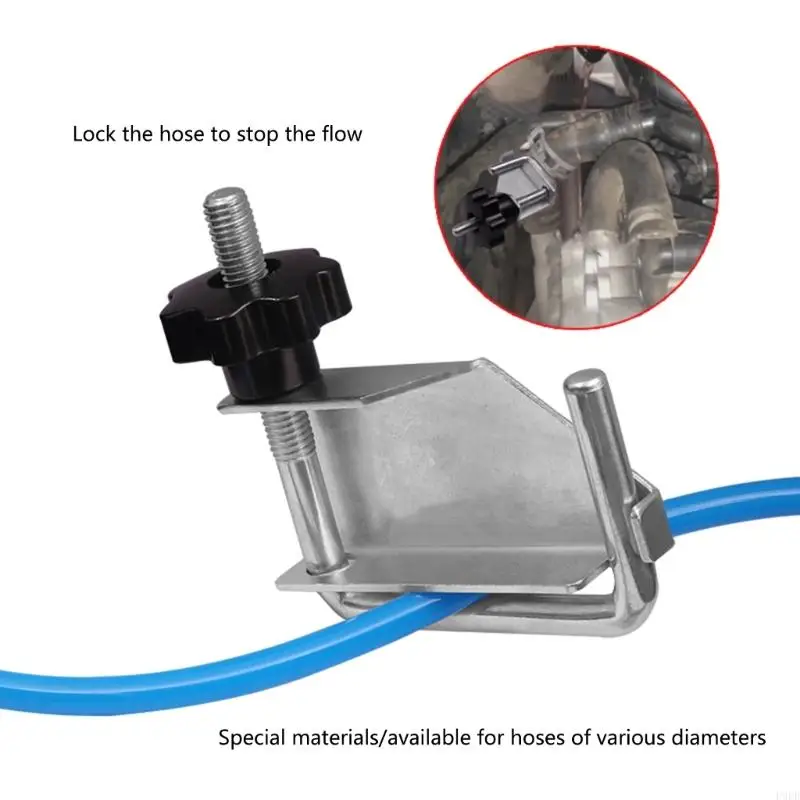 Kit de alicates de beliscar mangueira de linha de combustível de carro, 4 peças adequadas para entusiastas de mecânico e faça você mesmo para vedação e fixação de tubos