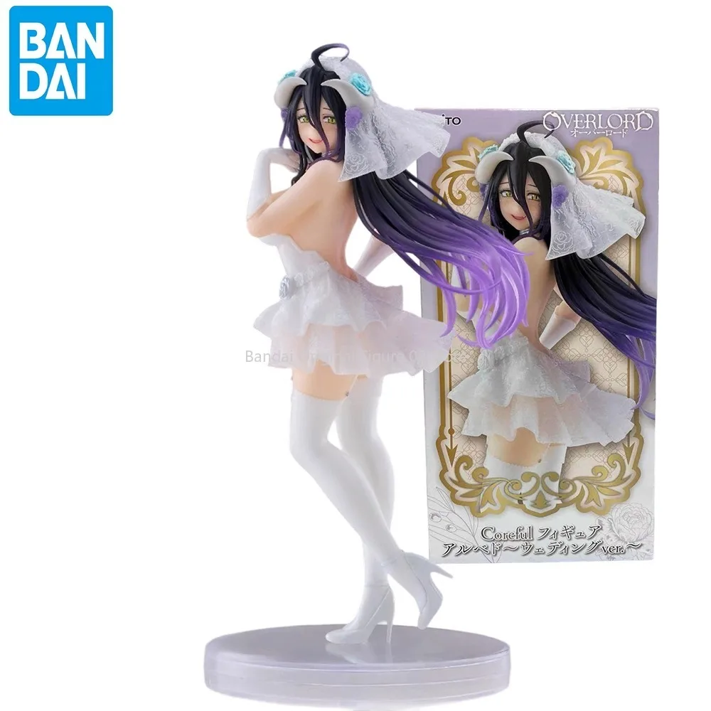 

Original Anime Figure Bandai Taito Albedo Coreful Overlord Action Figurine PVC Toys Collector Model Doll