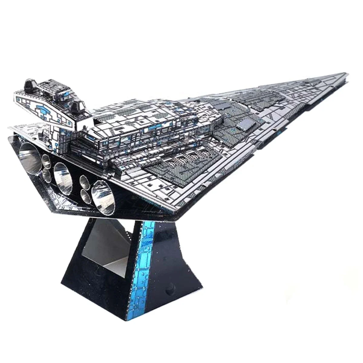 3D Metal Puzzle Model Kits DIY Laser Cut Jigsaw Toy for Children Educational Building Crafts