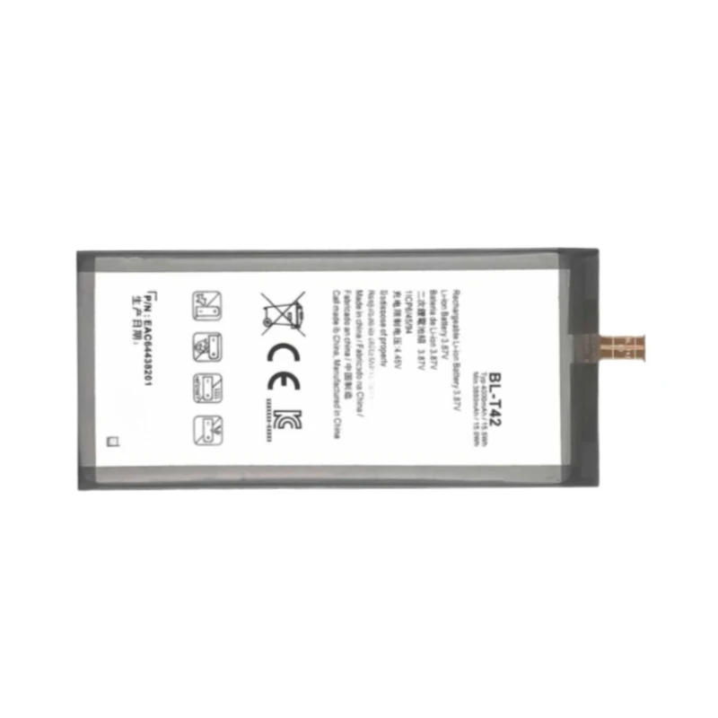 New Replacement Mobile Phone Battery 3.8V 4000mAh BL-T42 for LG V50 ThinQ 5G V50ThinQ V500EM V500xm LM-V500 V500N