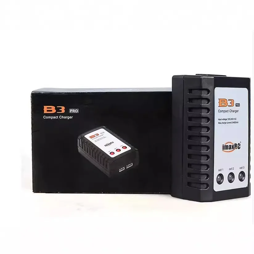 B-CUBE IMAX B3AC Compacte oplader Pro Lipo-batterijadapter 2S 3S 7,4 V 11,1 V Professionele balanslader