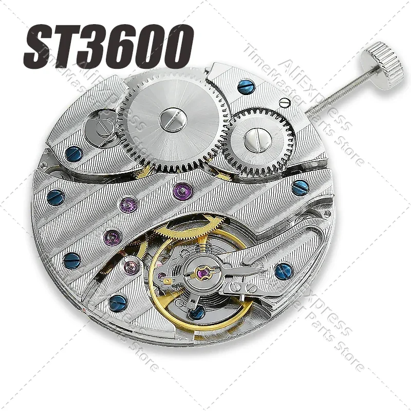 China Seagull ST3601 Mechanical Hand Winding Movement Replacement 17 Jewels 6497 ST3600 Brand New