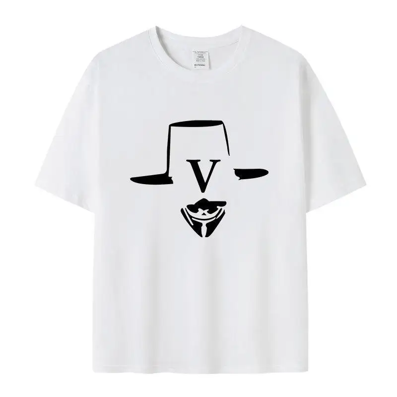 القادمون الجدد الكراهية فرقة فيلم طباعة القطن التي شيرت الكورية نمط الأمريكية الشارع الشهير الهيب هوب فضفاضة تناسب للجنسين الصيف طالب المحملة