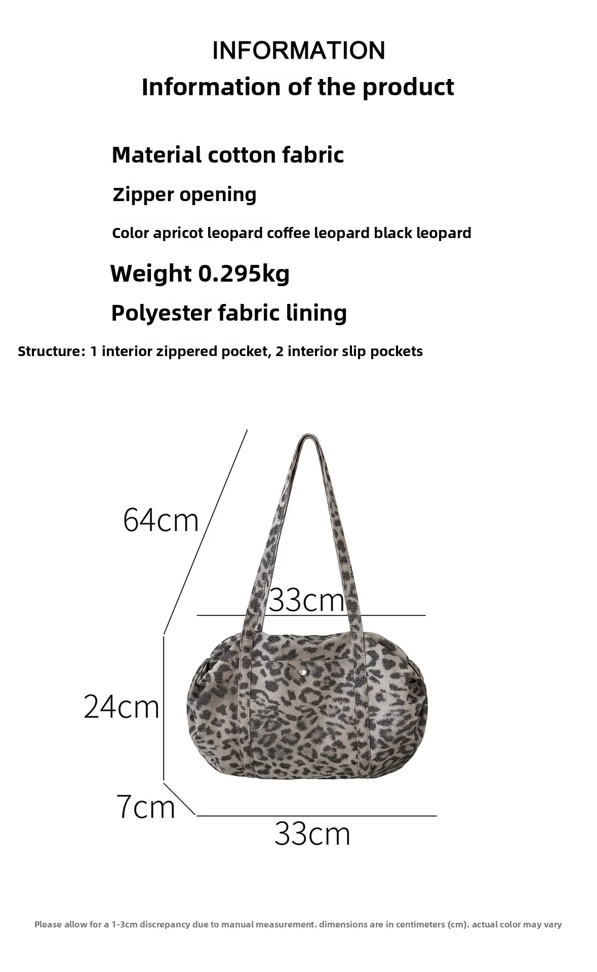 Wilde Leopardenmuster Nylon Umhängetasche Große Kapazität Multipocket Tote Bag Trendy Frauen Casual Geldbörse Guangzhou Hochwertige Tasche – Detail 5