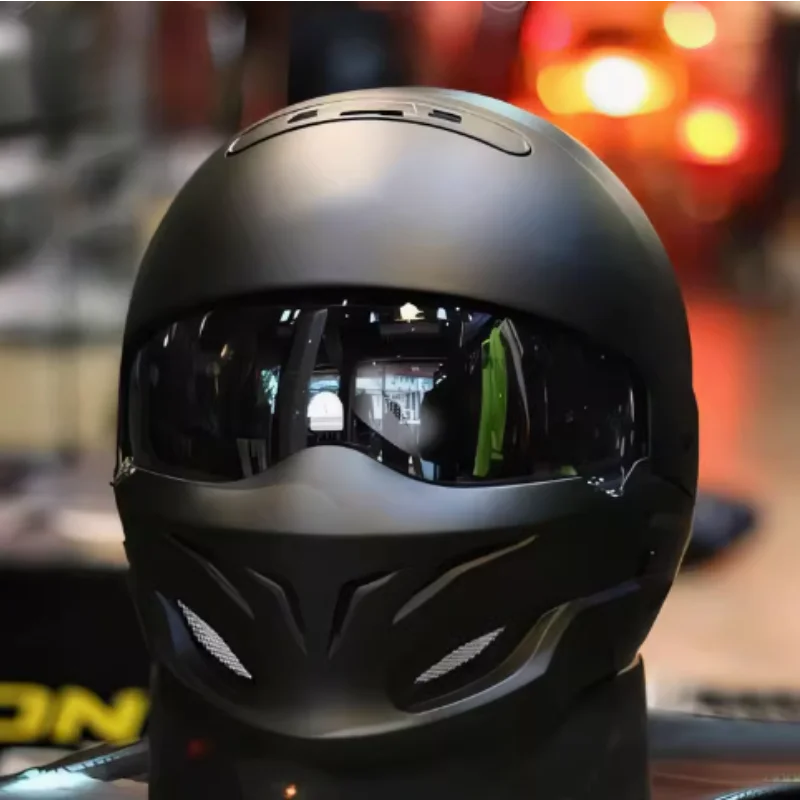 

KEAZ DOT одобренный мотоциклетный анфас шлем скорпион съемный шлем в стиле ретро для мужчин женщин легкий удобный