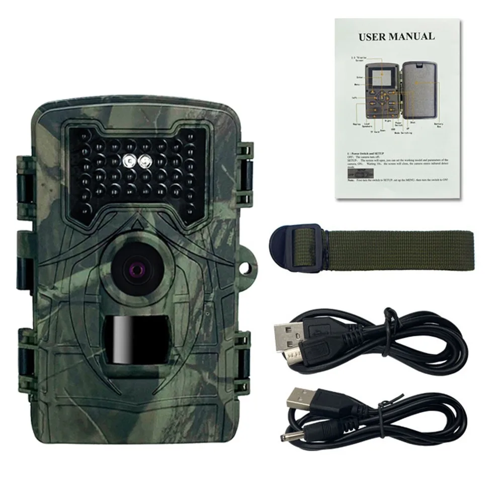 

IP66 Waterproof Infrared Trail Track Camera Automatic Fast Infrared Trigger Surveillance Monitoring Camera 120° Wide-Angle