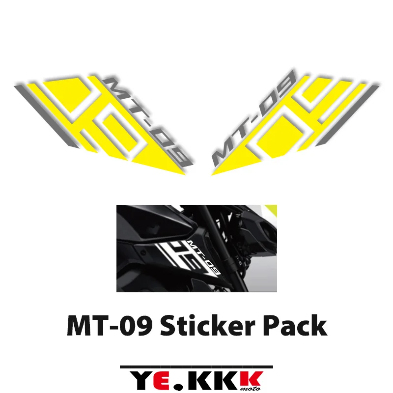 

Sticker Pack Side Cover Decals Stickers Custom Side Radiator Cover Decals Stickers For Yamaha MT-09 MT09 FZ09