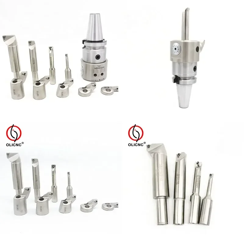 2026 CE BT30 BT40 BT50 Micro NBH2084S Adjustable Boring Head Set BT40 NBH2084S 8PCS Boring Cutter