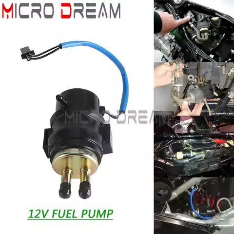 12V Motor Fuel Pump For Honda CBR1000F CBR500 CBR250 MC19 CBR400 NC23 NC29 CB400 CB-1 CBR900RR CBR600 F F4 F3 TRX350 VTX1300