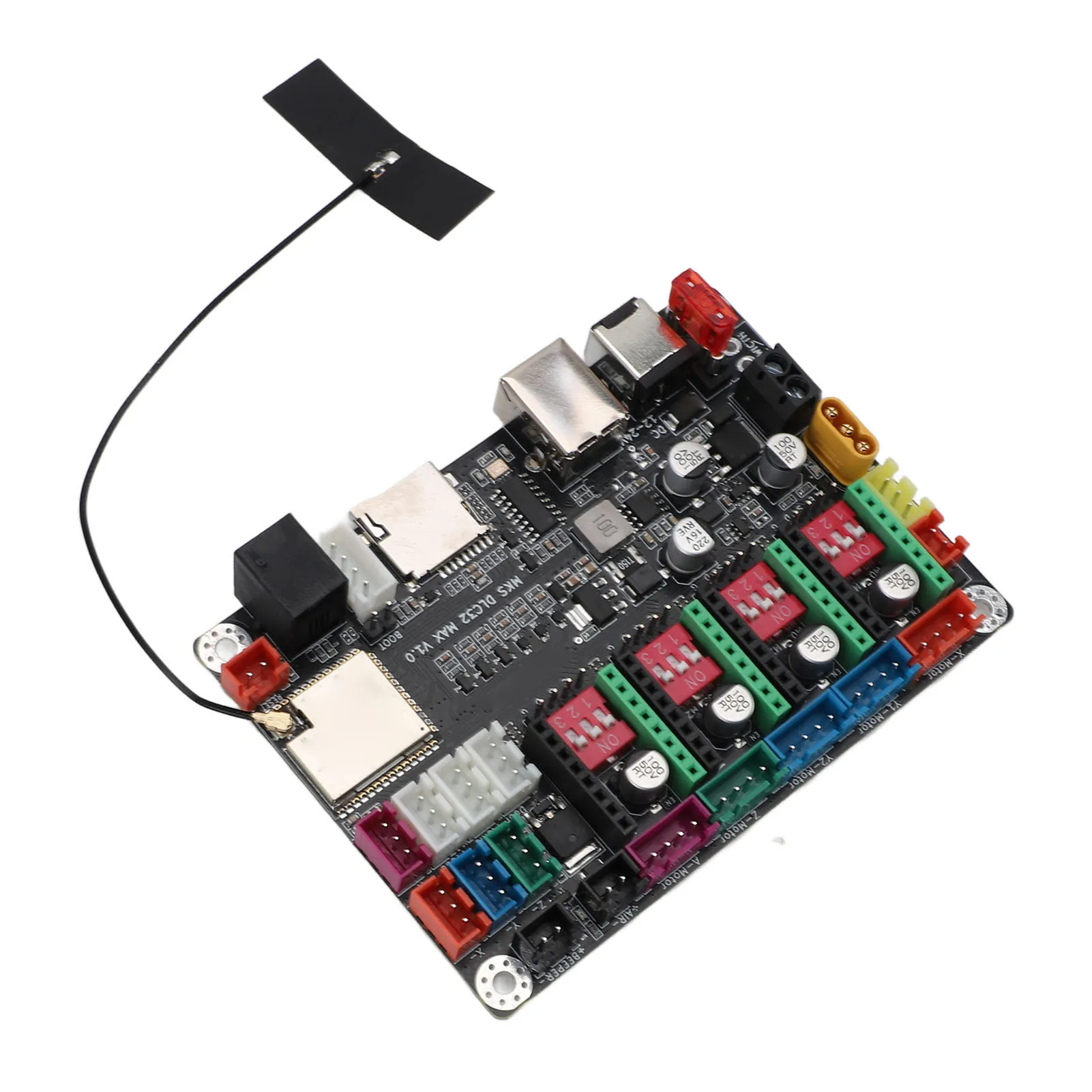 

Плата расширения гравировального станка с ЧПУ, 4 оси, плата контроллера, материнская плата гравировального станка, 32-битная плата расширения DC12-24V 10A