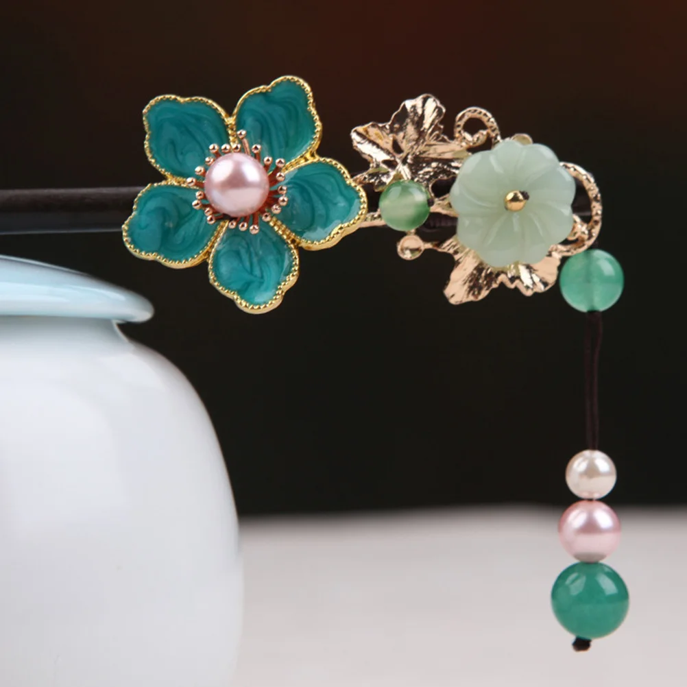 

1Pcs Jingtailan Hairpin Traditional Style Hair Stick Delicate Hair Decor Elegant Noble Accessory for Weddings Daily Life Vintage