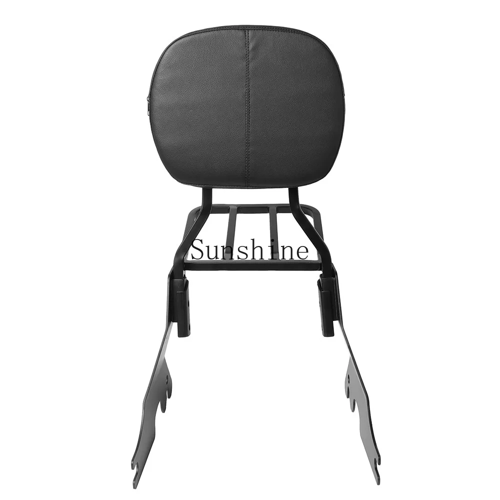 Motorcycle rear armrest back rack for Sportster xl883 04-21 black