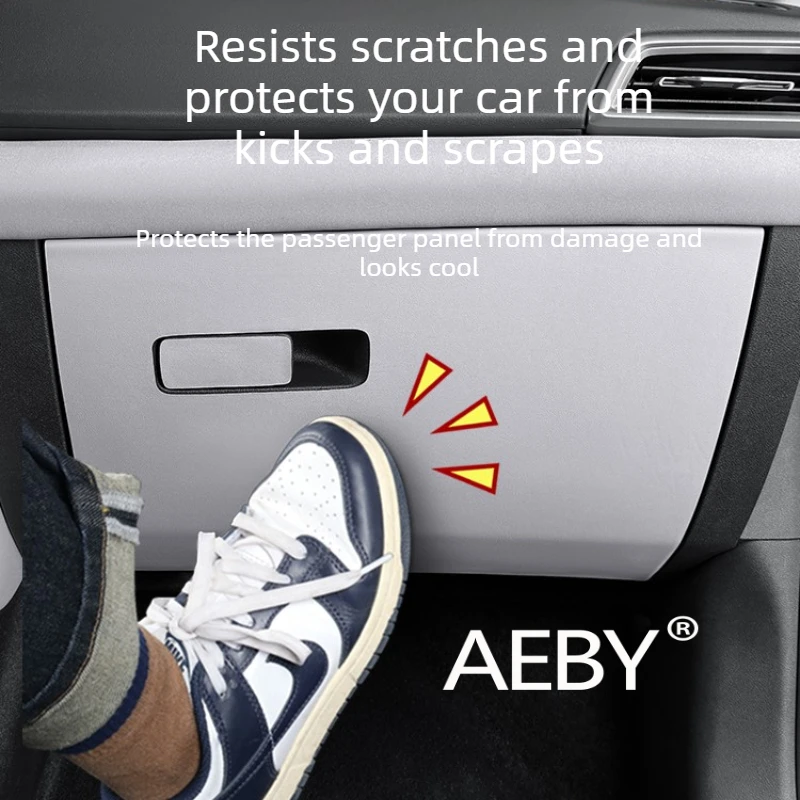 

AEBY For BYD Atto 2 Smart Driving Edition 2024-2025 Anti-Dirty Kick Panel,Prevents Scuffs & Shoe Marks,Glove Box Kick Pad