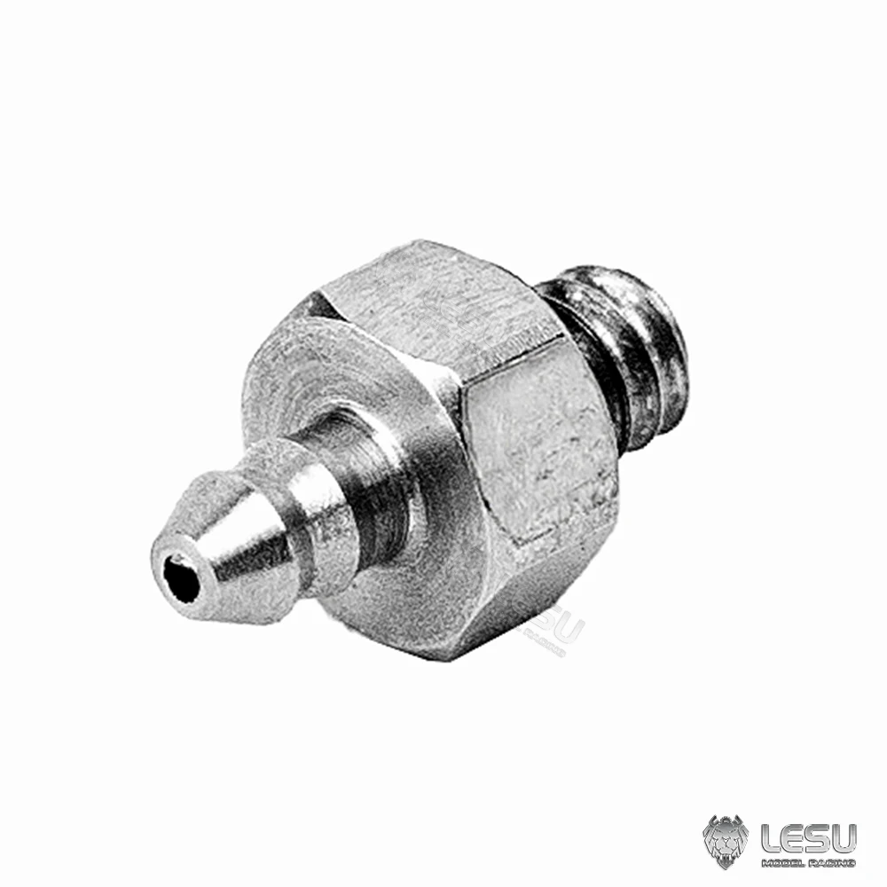 LESU stainless steel precision M2 straight-through nozzle suitable for nylon 2*1MM oil pipe Y-1565-A