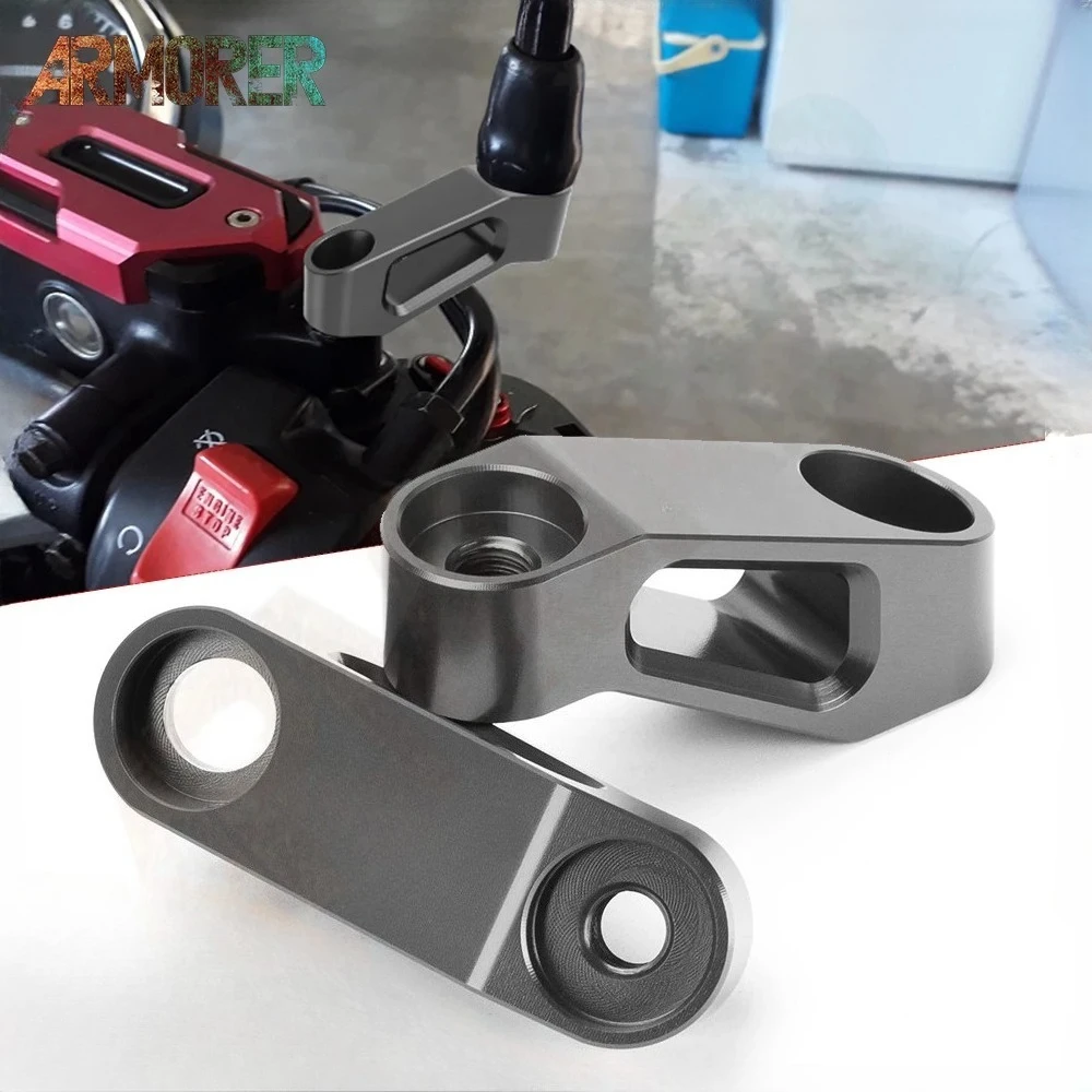 

Переходник для зеркала CB 650 R, удлинитель, адаптер для мотоциклов HONDA CB650R CB 650R CB650 R 2019 2020 2021 2022 2023