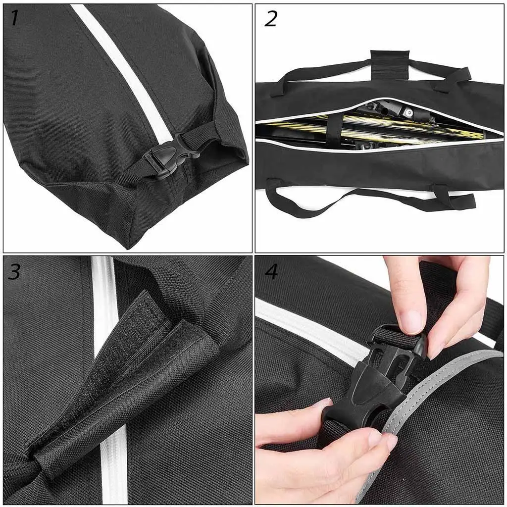 

Snowboard Protection Cover Adjustable Length Padded Ski Bag Storage Case for Accessories and Travel Gear