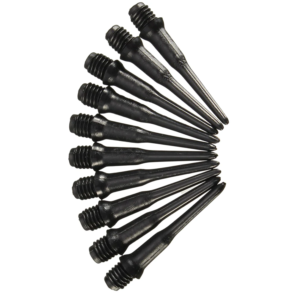 

100pcs Soft Rubber Dart Heads for Electronic Accessories Tip Points Replacement Spiral Design Durability