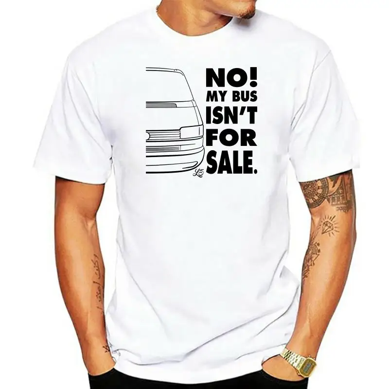 2024 New Summer Men Hot Sale Fashion T-Shirt - T4 Frontal - NO! My Bus Isn't for Sale! - Kurzer Vorderwagen Bus & Bug T Shirt