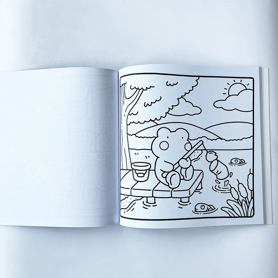  Halloween Spectre Malbuch Gruseliges süßes Malbuch für Erwachsene und Jugendliche mit entzückenden Hygge-Kreaturen zum Malen von Gif – Detail 7