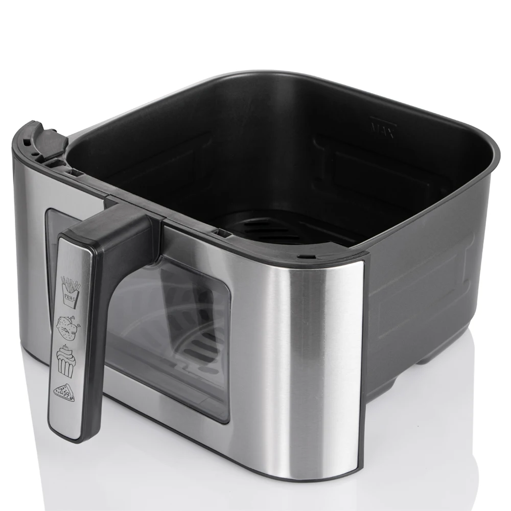 R.50005 Best Selling Digitally Controlled Fryer 8L Stainless Steel Smart Visual Air Fryer Home