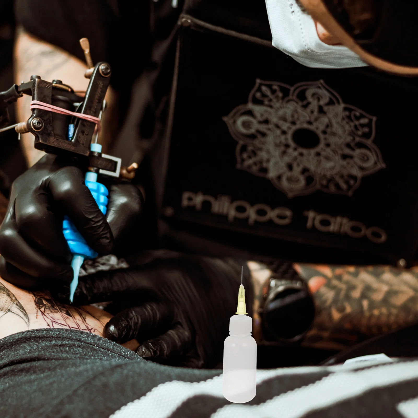 1 مجموعة لصق الصباغ إبرة زجاجات إعادة الملء واضح ضغط زجاجات ل الدقة الغراء الطلاء الاستغناء DIY بها بنفسك الحرف