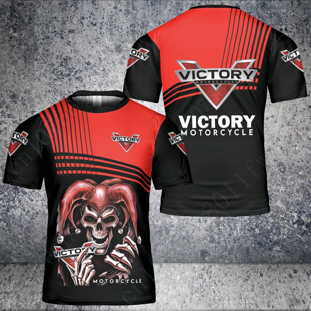 Victory เสื้อยืดอะนิเมะสำหรับผู้ชายผู้หญิง, เสื้อยืดลำลองแขนสั้นระบายอากาศได้ดีเสื้อฮาราจูกุโอเวอร์ไซส์เสื้อผ้าสำหรับทุกเพศ